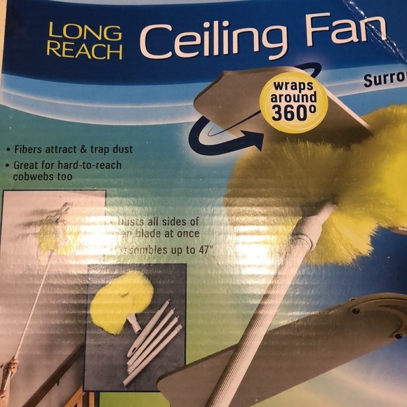 [HAMPTON DIRECT] Long Reach Ceiling Fan Duster - Picture 4 of 4